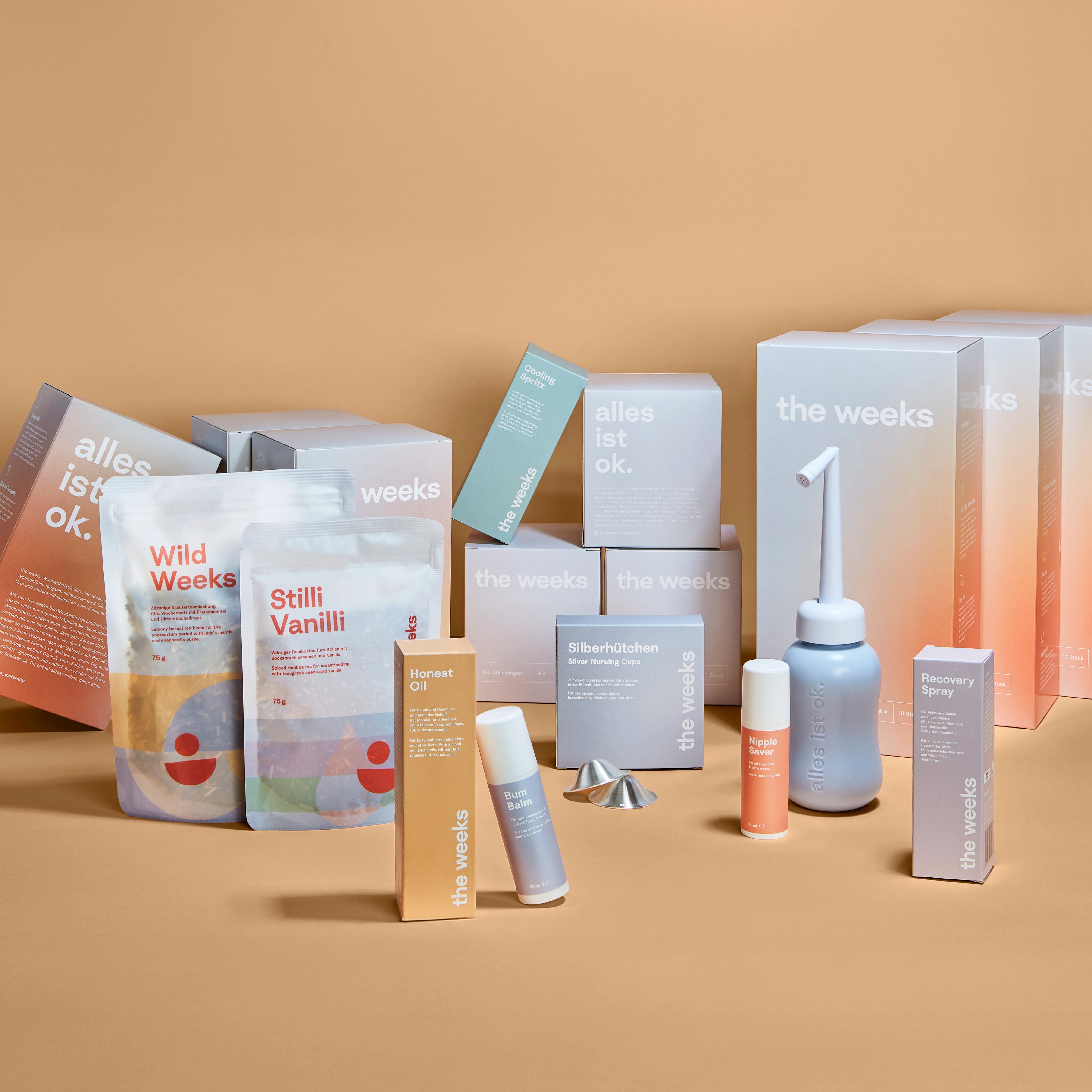 Everything Wochenbett-Box von the weeks musthaves