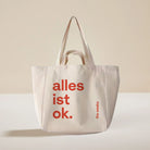 Kliniktasche Weekender the weeks mit "alles ist ok."-Logo